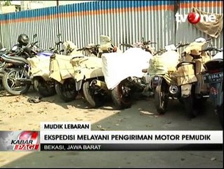 Hindari Kecelakaan, Jasa Ekspedisi Layani Pengiriman Motor Pemudik