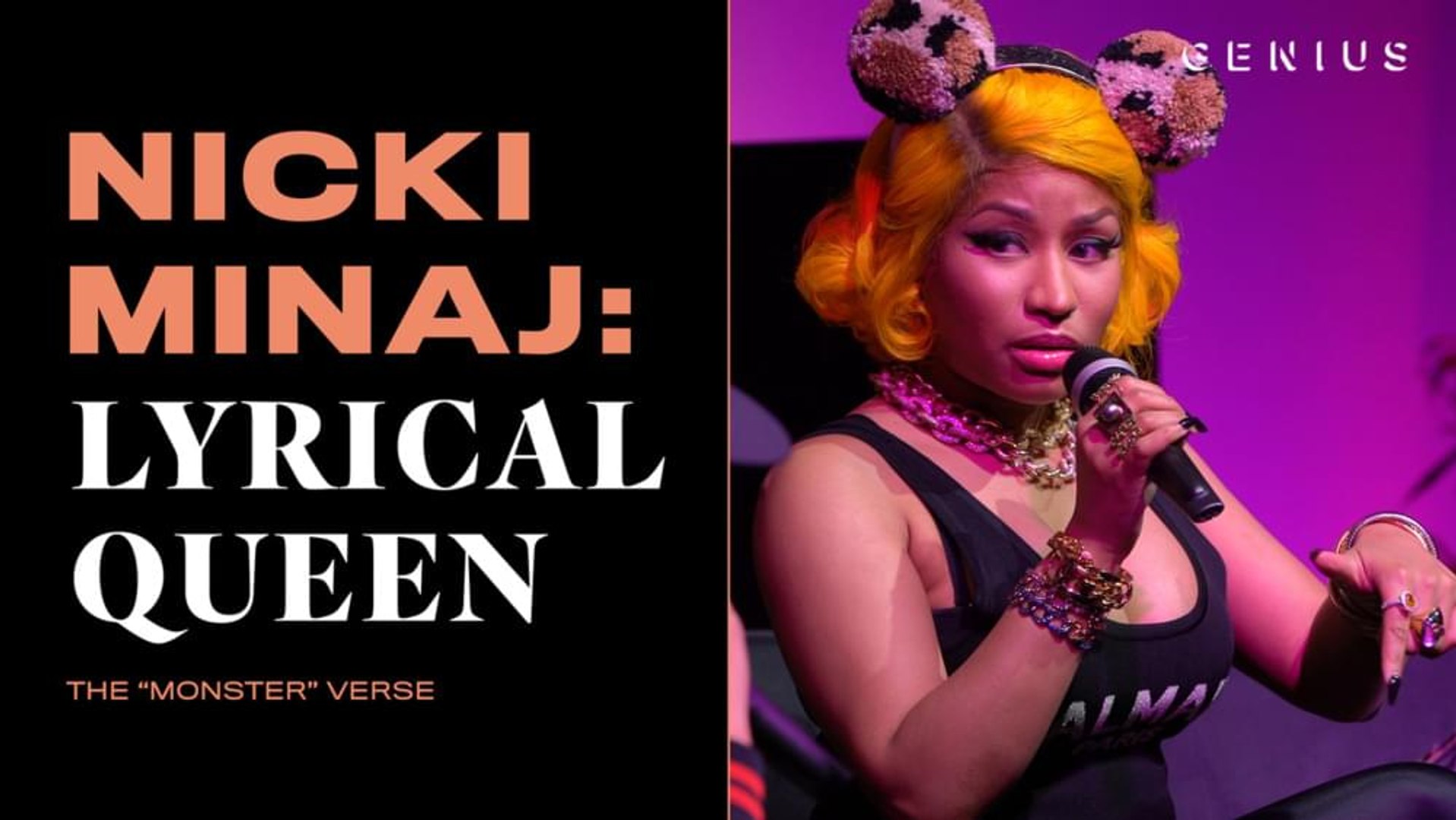 How Nicki Minaj Wrote Her “Monster” Verse Nicki Minaj Lyrical Queen