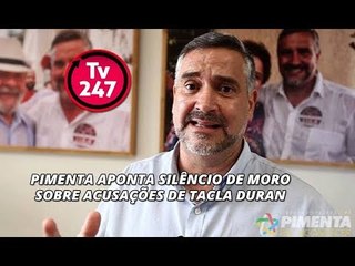 Pimenta aponta silêncio de Moro sobre acusações de Tacla Duran
