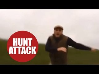 Hunt supporter apologises after trashing car belonging to group of demonstrators
