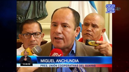 Trabajadores de la Coop. 'Señor de los Milagros' se reúnen con Gobernador del Guayas