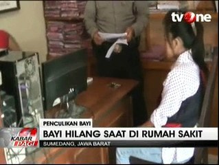 Penculikan Bayi Berusia 11 Hari di RSUD Sumedang Terekam CCTV