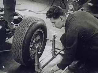Graham Hill talks about his Formula 1 car setup in 1964