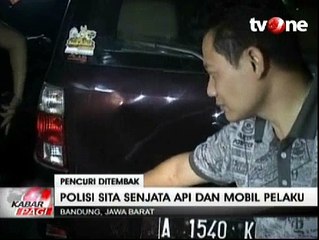Polisi Tembak Dua Pencuri Sadis di Bandung
