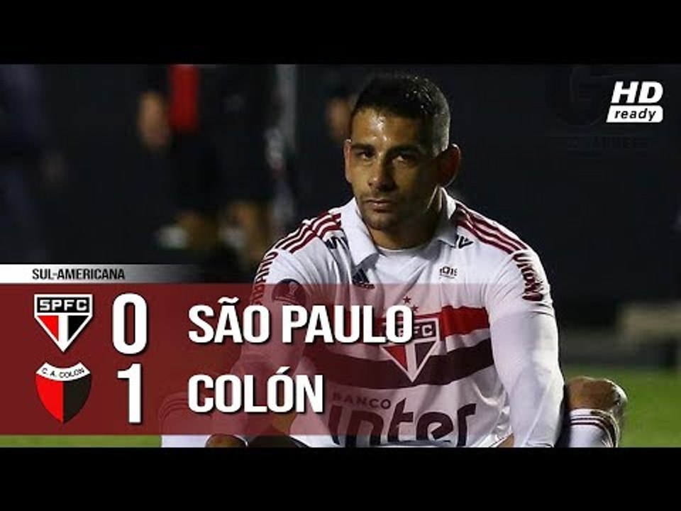 São Paulo 0 x 1 Colón  - Melhores Momentos (COMPLETO HD) Sul-Americana 02/08/2018