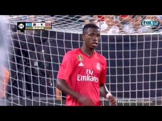 Vinícius Júnior vs Roma (07/08/2018) Real Madrid 2 x 1 Roma - Champions Cup