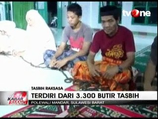 Tasbih Sepanjang 38 Meter Berusia Tiga Abad