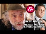Alex Solnik ironiza a fake news do Estadão sobre Huck