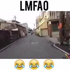 He didn't see that coming ....