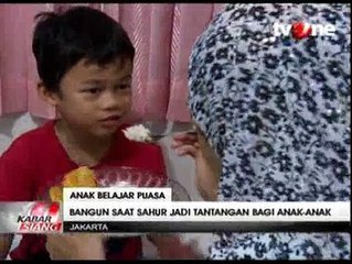 Suka Duka Mengajari Buah Hati Berpuasa