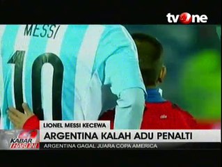 Argentina Gagal Juara, Messi Tak Mau Terima Trofi MVP