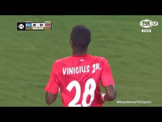 OLHA O QUE VINICIUS JUNIOR APRONTOU CONTRA A ROMA (07/08/2018)