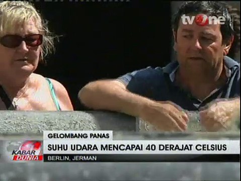 Gelombang Panas di Eropa, Suhu Mencapai 40 Derajat Celcius