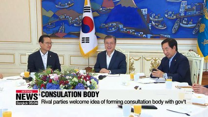Rival parties agree on cooperation with gov't, still clash on N. Korea issue
