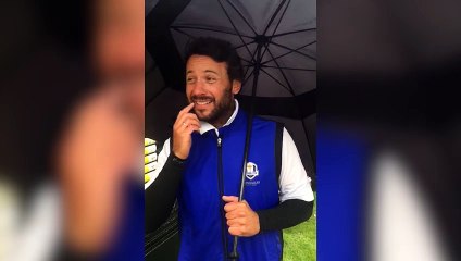 Esteladas en un torneo británico de golf