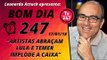 Bom dia 247 (17/1/18) - Artistas abraçam Lula, Temer implode a Caixa