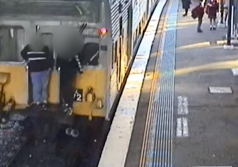 Thrillseekers Caught on Sydney Trains CCTV Practicing Deadly 'Buffer Riding'