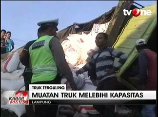 Rem Blong, Truk Pengangkut Gula Terguling