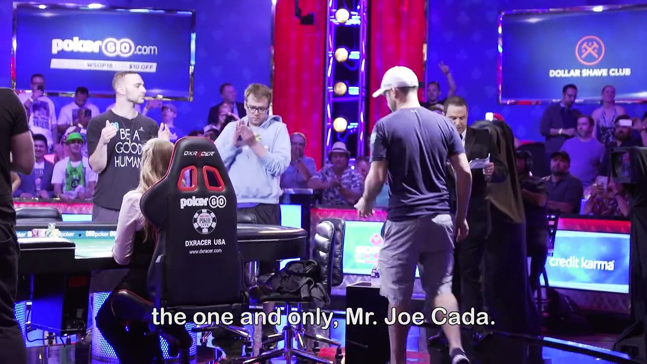 Joe Cada is in the final six of the World Series of Poker (WSOP) Main