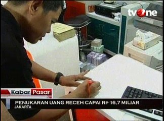 Penukaran Uang Pecahan Jelang Lebaran Semakin Meningkat