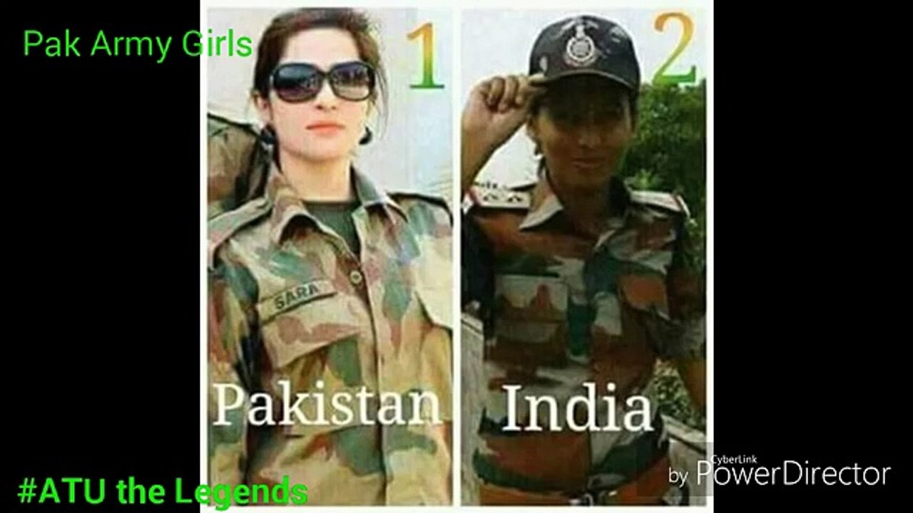 The brave Girls of pakistan Army/A beautiful video