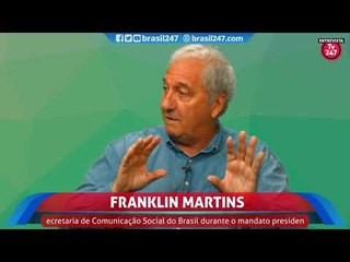 Franklin Martins: só o voto numa eleição livre pode pacificar o Brasil