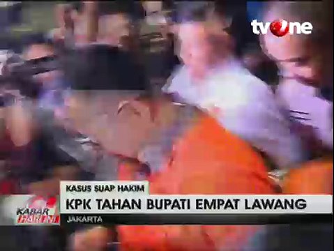 KPK Tahan Bupati Empat Lawang dan Istri
