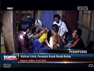 Matikan Listrik, Perampok Satroni Rumah Korban