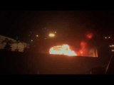 Ônibus incendiado na Raposo Tavares