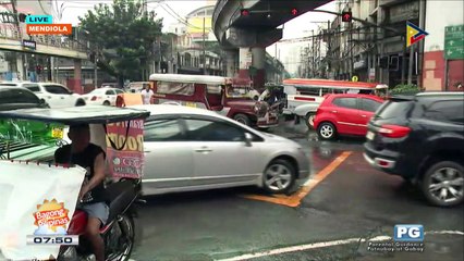 TRAFFIC UPDATE: Mendiola