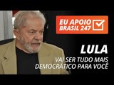 Lula apoia o 247