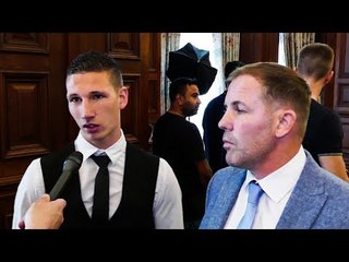 British champ SAM BOWEN signs with FRANK WARREN today