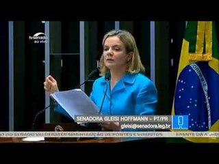 Gleisi: hoje é preciso vender cinco litros de leite para comprar um de gasolina