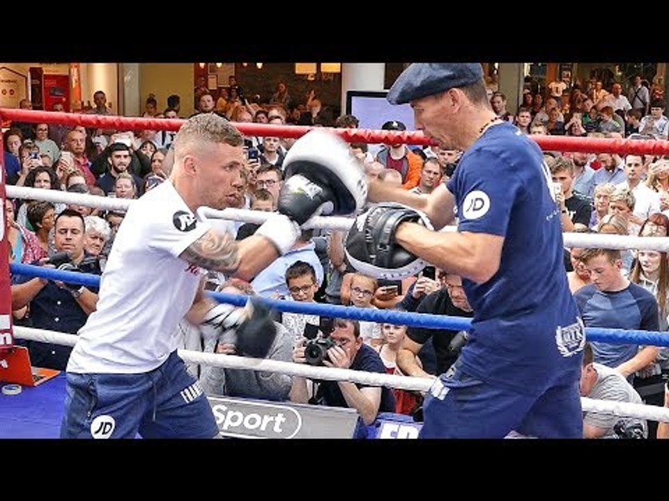 Carl Frampton Full PUBLIC WORKOUT vs Luke Jackson