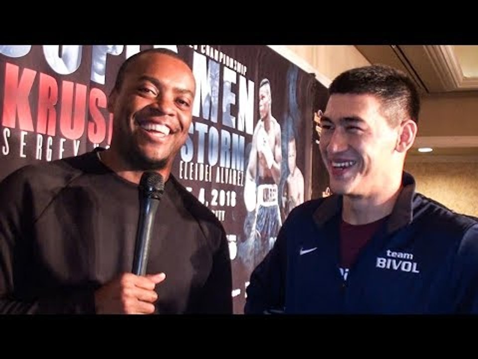 Dmitry Bivol REACTION to KO of Sergey Kovalev & BEATING Chilemba
