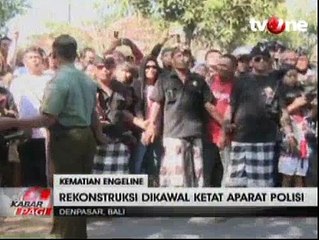 Polisi Hadirkan 2 Saksi Dalam Rekonstruksi Pembunuhan Engeline