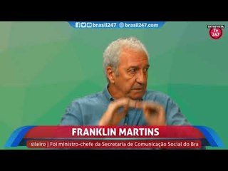 Franklin Martins: nossa elite medíocre sempre quis governar para a minoria