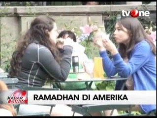 Suka Duka Berpuasa di Tengah Musim Panas AS