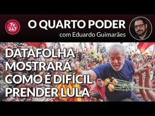 Download Video: O QUARTO PODER - DATAFOLHA MOSTRARÁ COMO É DIFÍCIL PRENDER LULA