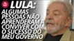 Lula: algumas pessoas não aprenderam a conviver com o sucesso do meu governo