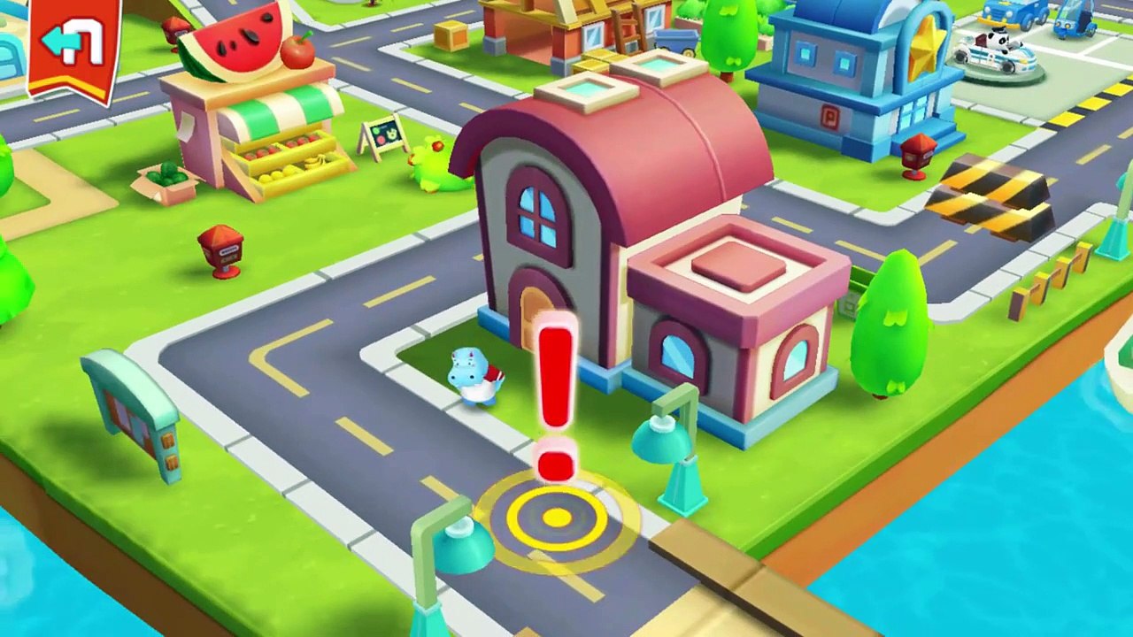 Baby Panda Cartoons Little Panda Policeman Baby Learn Police Officer and Safety Tips Education Game