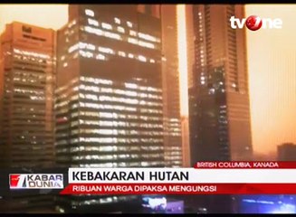 Hutan Kanada Terbakar, 3 Ribu Warga Mengungsi