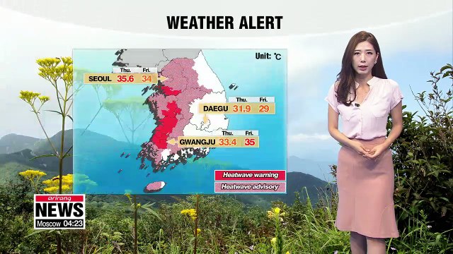 Warmth to ease up, bearable temps in the east _ 081718