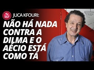 Juca Kfouri: não há nada contra a Dilma e o Aécio se desmoralizou