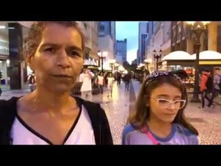 Curitibana explica a prisão de Lula: não se joga pedra em árvore que dá fruto