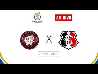 Atlético-PR x Santa Cruz – Brasileirão de Aspirantes 2018