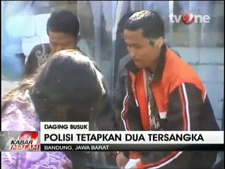 Polisi Tetapkan 2 Tersangka Pemasok Daging Busuk di Bandung