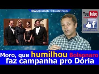 Bolsonaro HUMILHADO e Dória EXALTADO