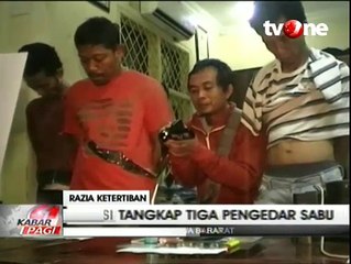 Pengedar Sabu dan Pasangan Mesum Terjaring Razia di Bekasi