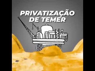 Não à privatização da Petrobras: o petróleo é do Brasil
